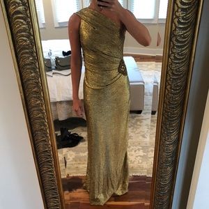 Gold Formal Dress